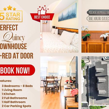 41 - 3Br Quincy - Lovely Townhouse Near Parish Ngoại thất bức ảnh